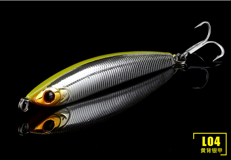 8 Colors Sinking Metal Blade Baits Deep Diving Minnow Lures Fresh Water Bass Swimbait Tackle Gear