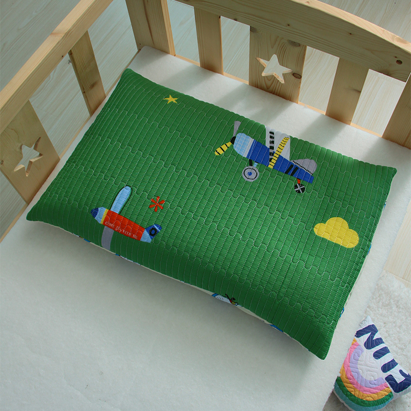 Korean big children's pillow four seasons general toddler pillow children's pillow children's cartoon buckwheat pillow adult nap pillow