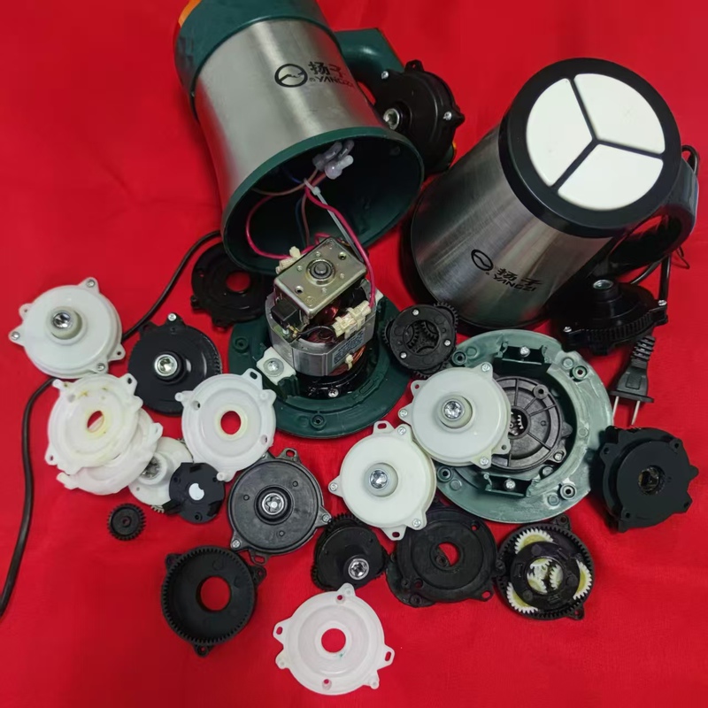 Yangzi Meat Grinder Gear Reduction Gear Gearbox Assembly Shaft Rotating Wheel Toroidal Hole Wave Tooth Box