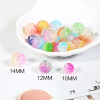 Два -сочетание случайного смешанного цвета 10 мм 50 (большая упаковка более благоприятна)