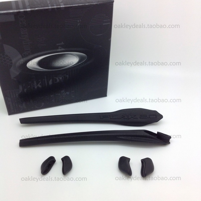 Oakley Glasses Accessories Ear Gel Foot Cover Flak 2 0 Black Large Noose Original Fitting Sunglasses Patches