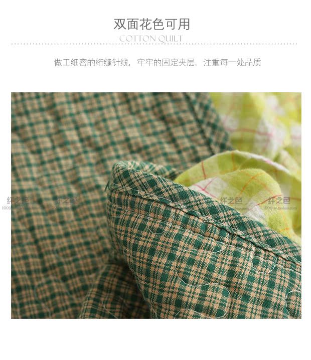 Cotton lưới màu quilting quilting là một mảnh duy nhất chăn trải giường đơn điều hòa không khí đôi được quilted bởi các sinh viên điều hòa tấm ga trải giường cotton