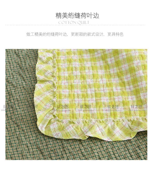 Cotton lưới màu quilting quilting là một mảnh duy nhất chăn trải giường đơn điều hòa không khí đôi được quilted bởi các sinh viên điều hòa tấm ga trải giường cotton