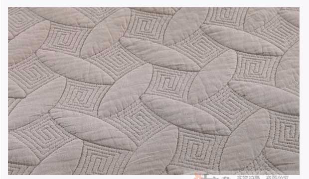 Chất liệu cotton đơn giản, khách sạn đơn giản, gió được trải giường bằng ba tấm chăn bông tối màu điều hòa là màu của sợi. ga giường chống thấm nước