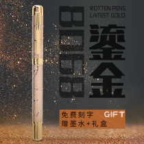 Rotten pen head 8068 pens adult business office men and women style students use suit Calligraphy Calligraphy Signature Pen Beauty Work Pen Gift box Birthday Gift gift Gift Pen Custom Free Lettering Teacher