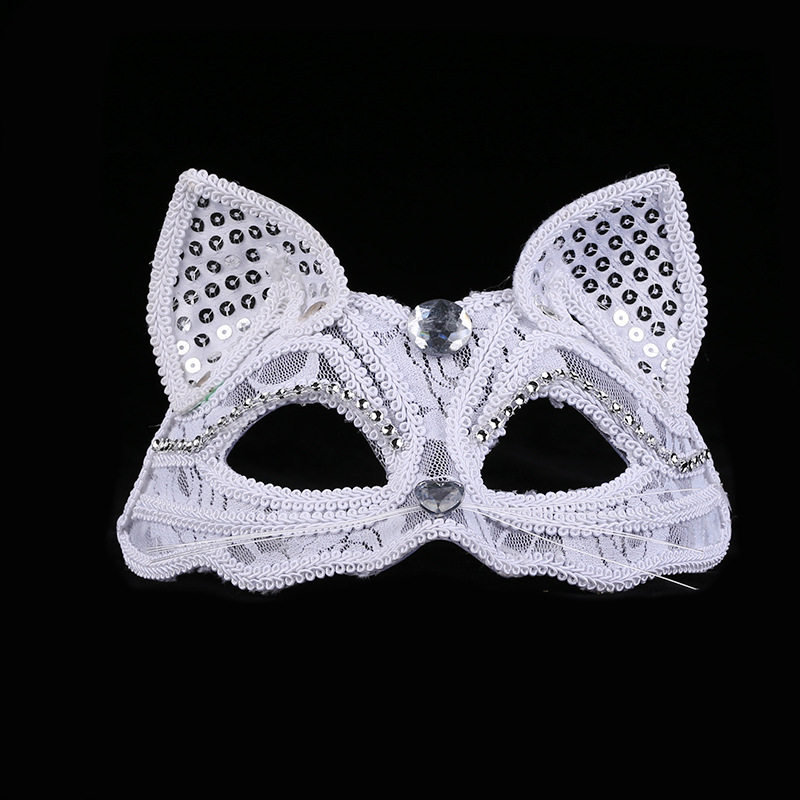 Masquerade Party Mask Venetian Blindfold Party Mask Sexy Lace Fox Mask Animal Mask