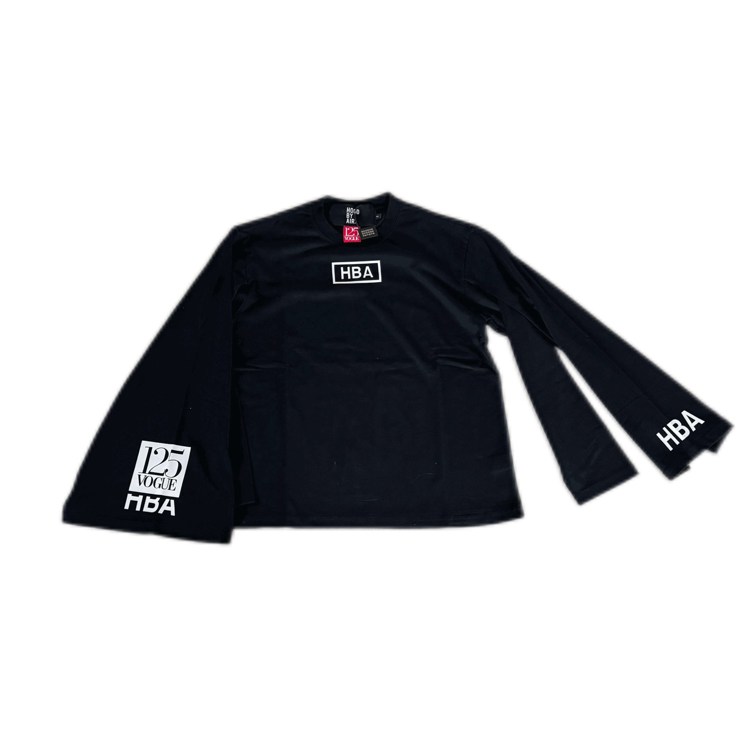 HBA Hood By Air x Vogue hba 125周年限定os宽松长袖T恤tee评价- 淘宝网