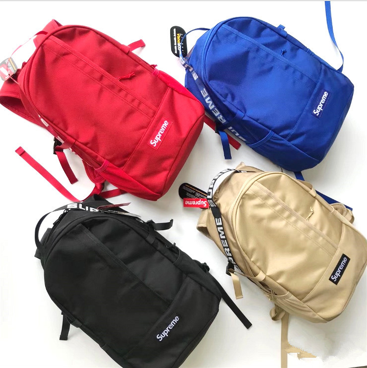 supreme travel bag male and female double shoulder bag large capacity bag superme computer bag single shoulder student body bag