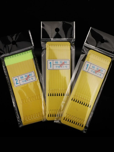 Шесть -летний магазин шесть цветов (ограниченное время специальное предложение) короткая детская линия с двойным крюком рыб