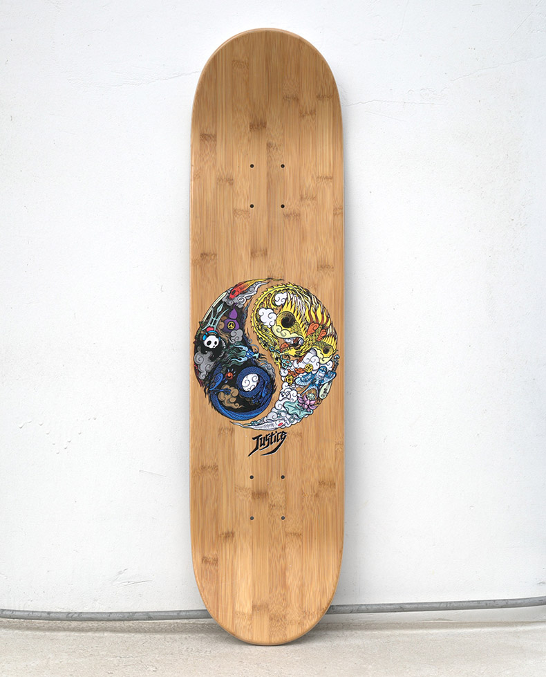 Skateboard pour homme femme JUSTICE - Ref 2597638 Image 6