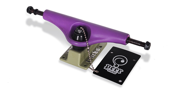 Luồng skate Skate chuyên nghiệp Khung ngang hàng Nhà máy - Màu tím - Trượt băng / Trượt / Thể thao mạo hiểm nón bảo hiểm thể thao poc