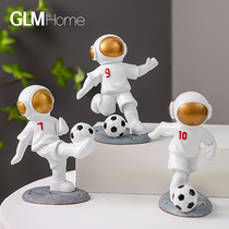 Nordic Creative Basketball Astronauts Swing Piece Light Extravagant Football Astronauts Office Desktop Decorations For Birthday Presents