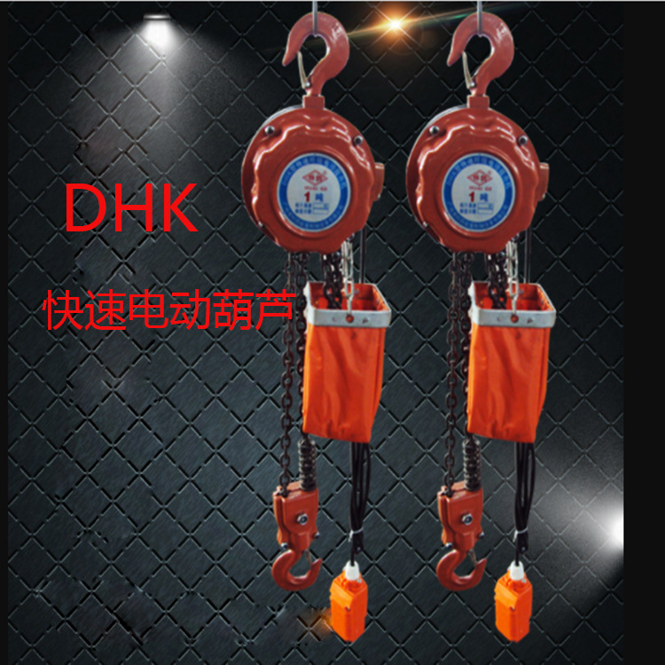 Pregnant Pigeon Inverted Chain Hyacinth DHK Type Ring Chain Electric Crane 380V hanger chain lifter windlass