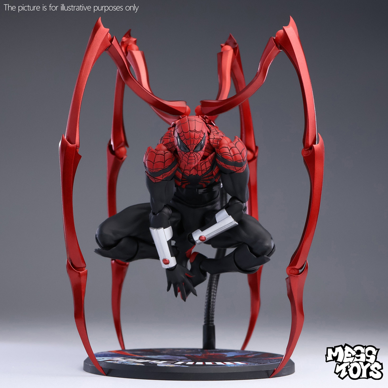 Mess Toys Zhang Pak Ultimate Spider-Man Ultimate Neighbor Articulated Action Figure Model
