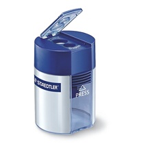 Shi Delou STAEDTLER double-hole pencil planer for pencil thick pencil color pen pen Planer 512 001