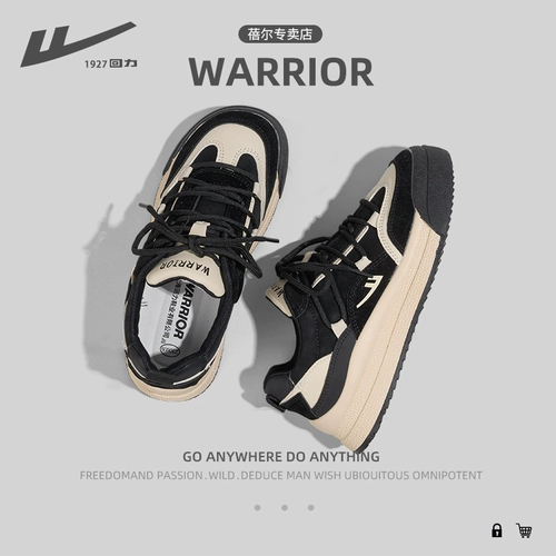 Warrior, Tide, модная обувь GAT, универсальные черные кроссовки на платформе, коллекция 2023