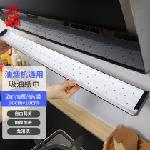 Press-Point Range Hood General Suction Oil Cotton Kitchen Anti-Oil Face Paper Stickers Draw Oil Tank Filter Side Suction Box Home