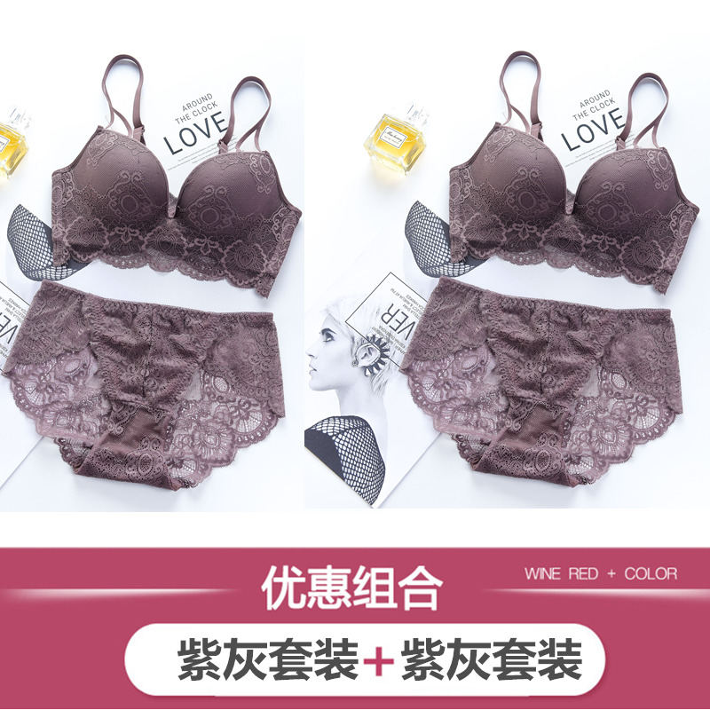 Thép miễn sexy đồ lót womens áo ngực phù hợp với tụ tập trên một đỉnh áo ngực mỏng nhỏ để bảo vệ chống võng ren dày áo ngực.