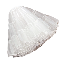 Lolita bustle daily support boneless soft gauze cloud support Lolita petticoat marshmallow 50CM
