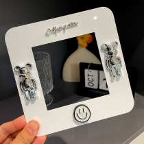 Acrylic switch sticker modern simple wall sticker protective cover switch frame cover high-end light luxury style Korean resin