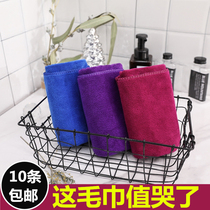 Beauty Salon Hairdrescade Hairdressshop beauty salon Baotou Special large towels Wholesale not dropping Mao absorbent dry hair towel Custom logo