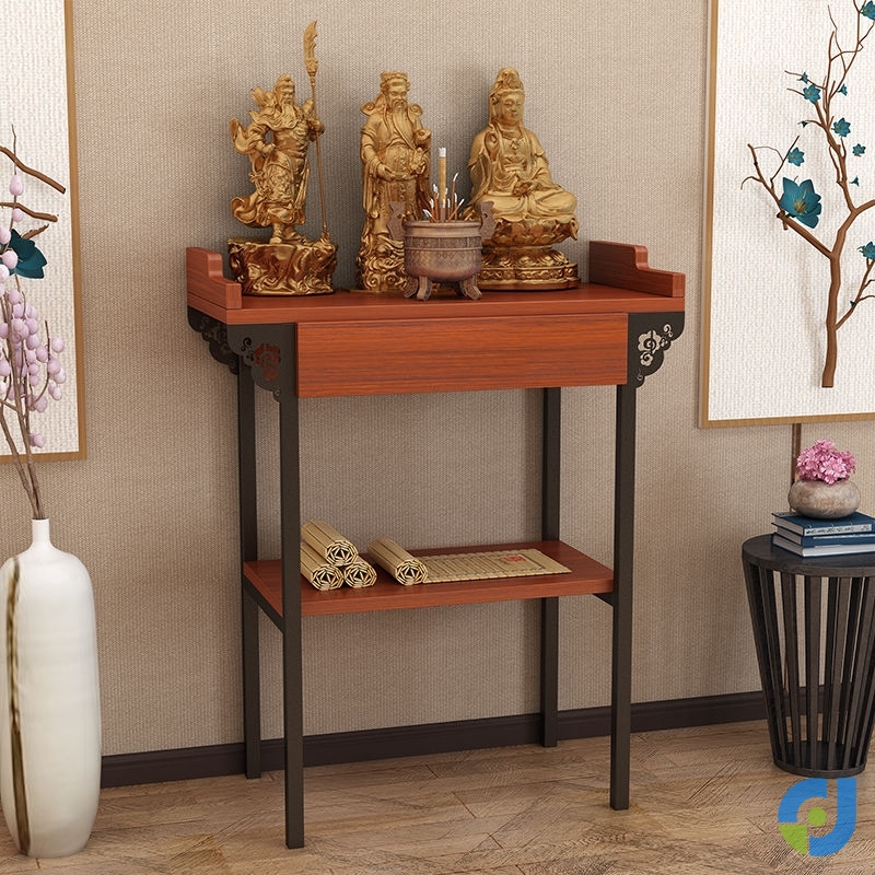 Buddhist shrines modern light luxury worship Taiwan Shentai Chinese-style simple shrine cabinet Buddha cabinet incense case for Taiwan's economical household