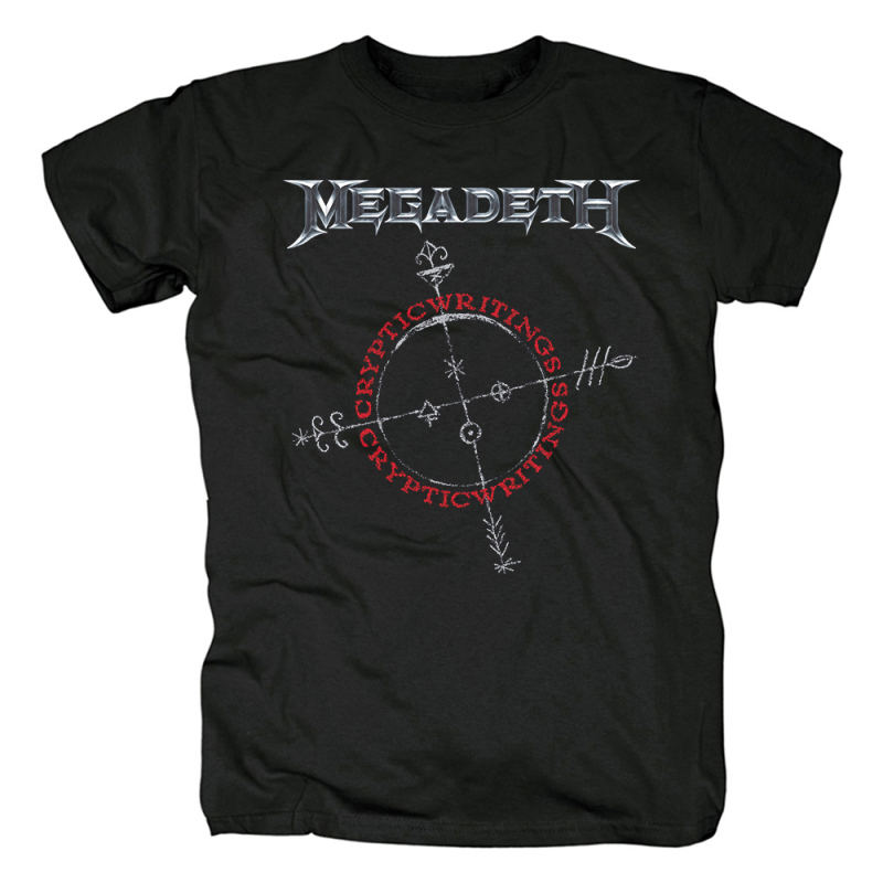 Megadeth Exciting Metal Trendy Short Sleeve Men's Pure Cotton Large Size Round Neck Printed T-Shirt Megadeth Exciting Metal Trendy Short Sleeve Men's Pure Cotton Large Size Round Neck Printed T-Shirt