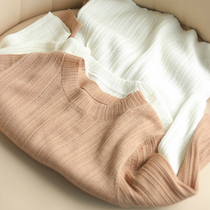 This piece of clothing loves me S to live 100 hitch bottom thin wool knitted sweatshirt woman ME014