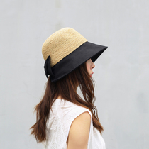 Summer Hat Lafi Straw La Street Double La Butterfly Butterfly Butterfly Bowl Hat Sun Fisher Hat