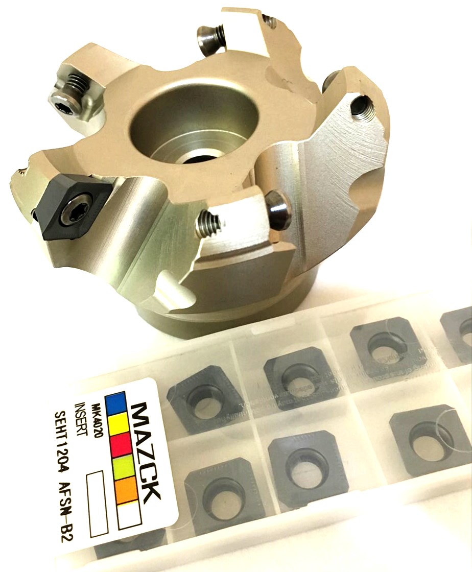 Hardened SE45 degree aluminum steel cutter KM12-50 80 100 125 160-pack SEHT1204 Blade