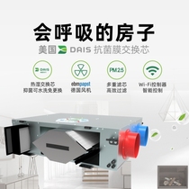 Germany Manred NET Pro(2020) series heat recovery type Fresh Air host household whole house purification system