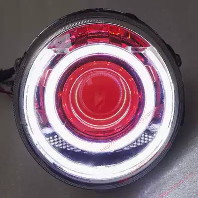 Little Turtle King Headlight General Chenghai 5Q5 dual-light lens modified Angel Devil eye xenon lamp bulb lampshade European version