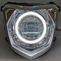 Suitable for Honda Shuaiying WH150-7A LED bifocal lens headlight headlight headlight assembly