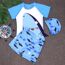 Childrens swimsuit boys middle and older children split swimsuit baby baby children boys infant sunscreen swim trunks cover equipment