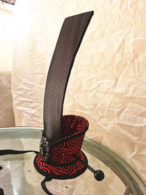 Warrior Hats from the Warring States Period, Chu Kingdom Hanfu Headgear, Male Qu Yuan Headdress, Liu Bei Headdress, Wu Zixu Headdress, Headwear