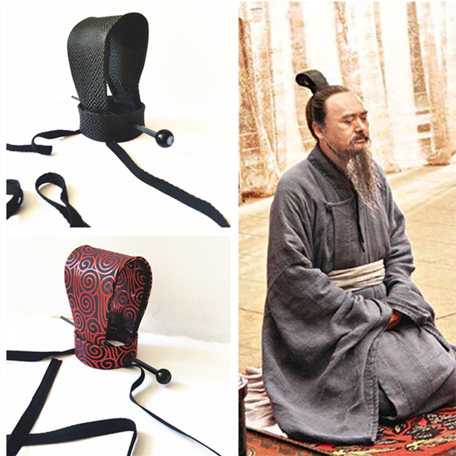 Spring and Autumn Period and the Warring States Period Hair Crown, Confucius, Mencius, Xunzi, Zhuangzi, Laozi Headwear, Hairband, Performance Hanfu Headwear, Men's Headwear