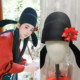 New High-End Hanfu Wedding Hat, Unisex, Tang Dynasty Top Scholar Hat, Chinese-Style Groom Hat, Li Bai Hat