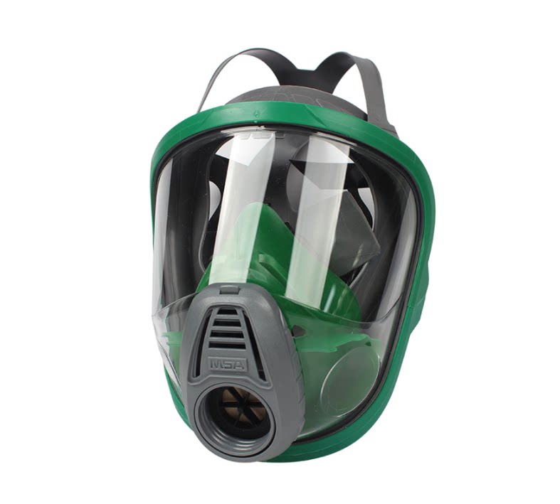 MSA 10051810 European wind full face mask silicone material with suction tube to filter toxic gases