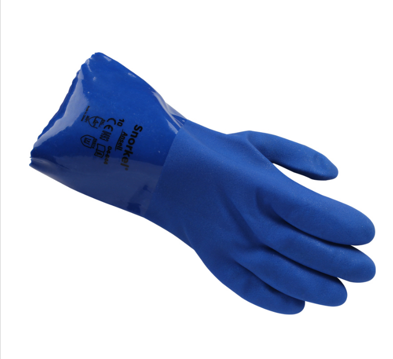 Anthel Ansell 4-644 anti-oil gloves acid-resistant, oil-resistant PVC anti-chemical hand protection