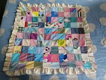 Customized newborn 100 home quilt baby cotton quilt handmade patchwork baby comfort quilt 100% cotton