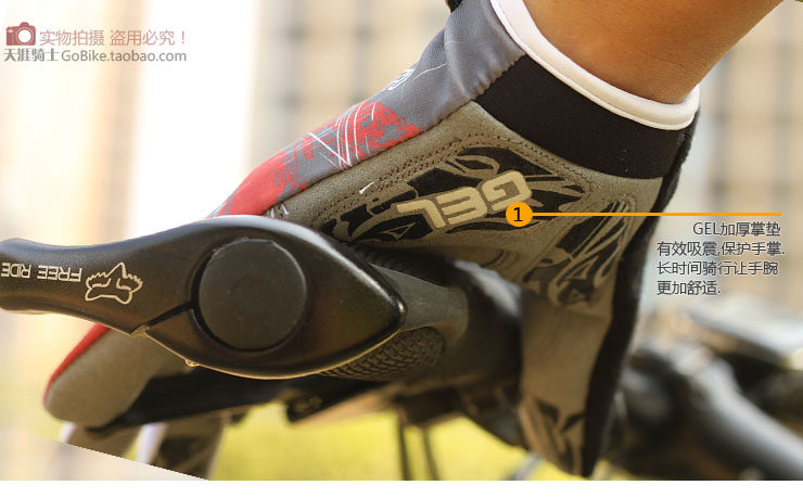 Gants pour vélo mixte HANDCREW - Ref 2244427 Image 10