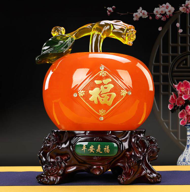 Christmas Apple Pingguo Gift Decoration New Chinese Home Living Room Wine Cabinet Bedroom Room Decoration Decoration