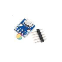 MCU-micro USB interface holder power transfer interface breadboard 5V power module Development Board