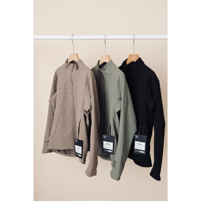 [Ceiling] Epsilon Stand-Up Collar Jacket Softshell Outdoor Zipper Jacket Men's Comfortable Commuting Jacket for Men