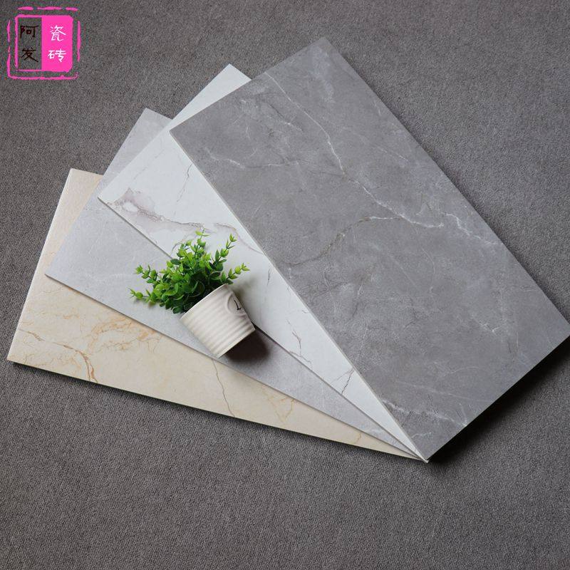 Retro gray matte brick 300x600 interior wall brick living room kitchen floor tile wear-resistant non-slip Nordic style brick