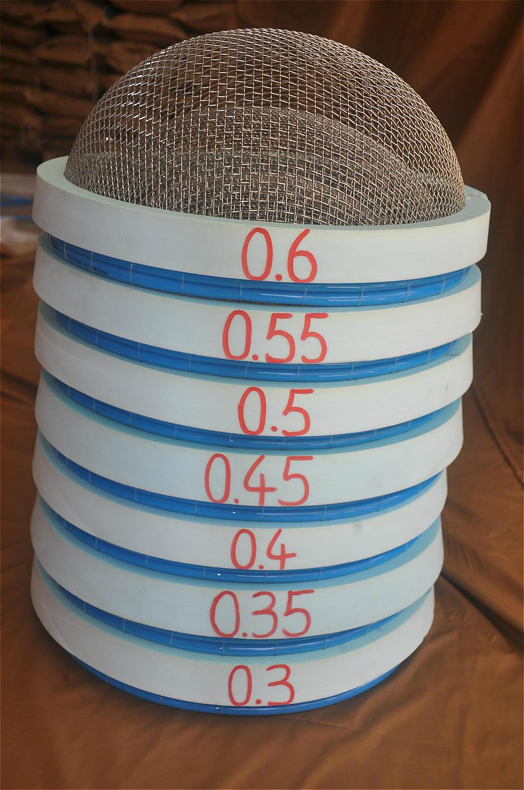 Grouper new Chinese standard seedling grading sieve stainless steel fish sieve factory direct sale 316L material resistant to sieve