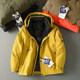 Cold-proof hooded thickened warm workwear down jacket