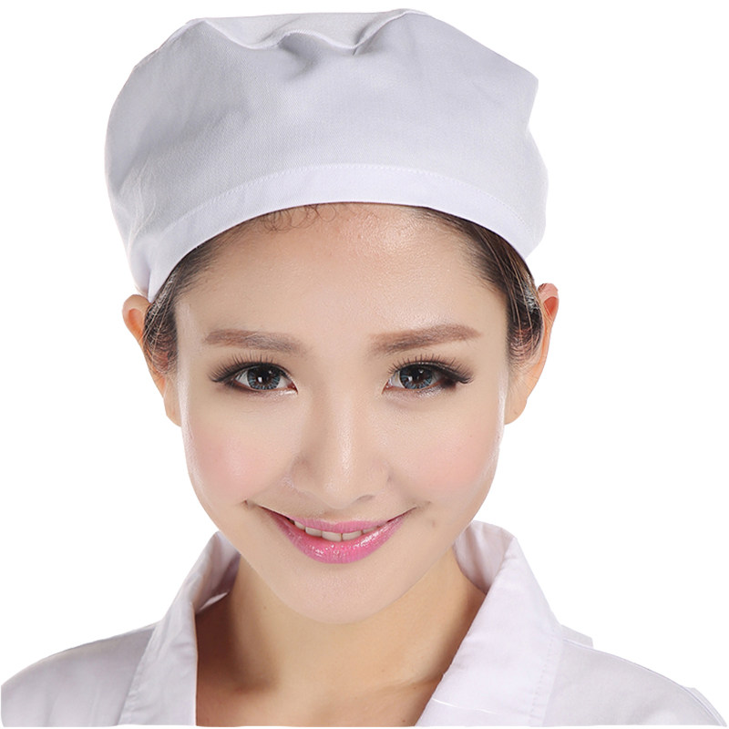 [USD 7.76] Doctor's Hat Doctor's Hygiene Small White Hat Round Hat