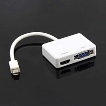 Mini DisplayPort converter mini DP turn HDMI VGA two-in-one high-definition video switching line 4K