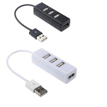 USB2 0 computer HUB wire splitter one drag four-port hub 4-port laptop high-speed transmission expander